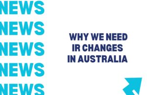 why we need ir changes in Australia